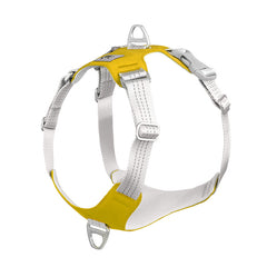 Breathable and reflective pet chest harness traction rope